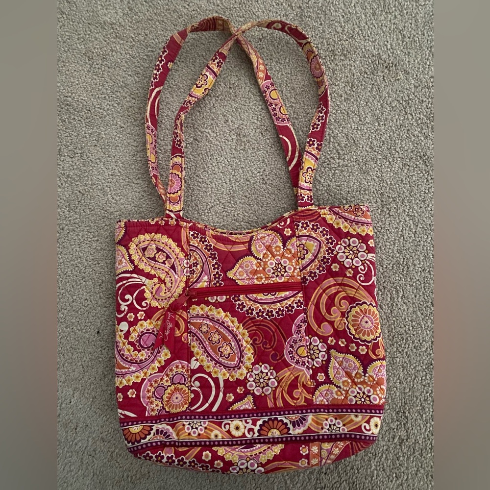 Vintage “Vera Bradley” Shoulder Bag: 12”x10”